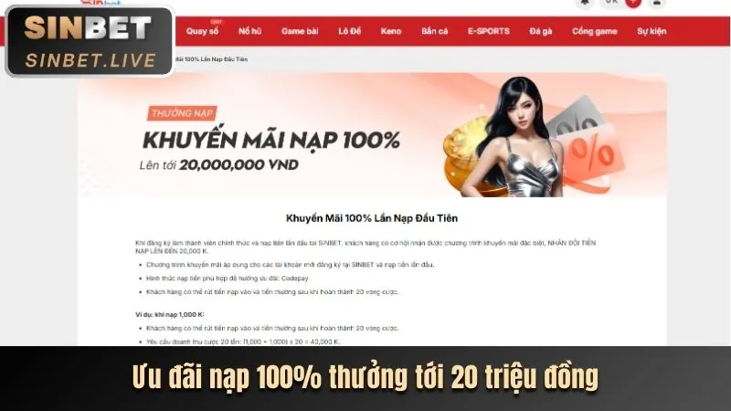 Ưu đãi mới nhất WE88 Casino